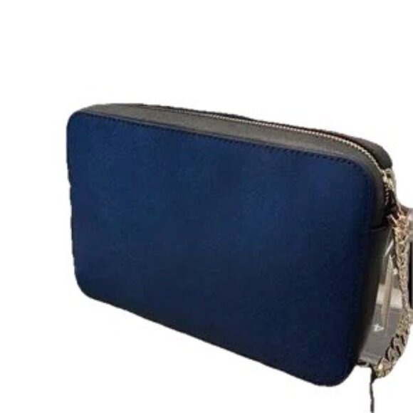 Michael Kors Jet Set Large East West Zip Crossbody Leather Black NWOT - Picture 3 of 11